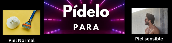 Pidelo para piel normal o para piel sensible